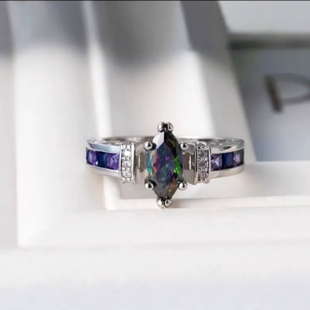 Gorgeous Topaz Marquis Ring